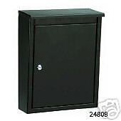 NEW WALL MOUNT SOHO MAILBOX ** LOCKING MAIL BOX  