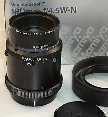 Mamiya RZ67 180mm f/4.5W N Lens  