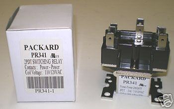 90 341 Switching Relay 120V DPDT type 91 replaces Honeywell R4222D1013 