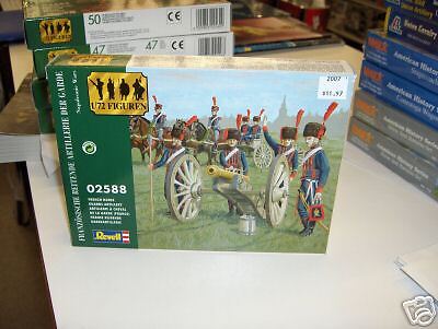 REVELL 1/72 NAPOLEONIC FRENCH HORSE ARTILLERY MODEL  