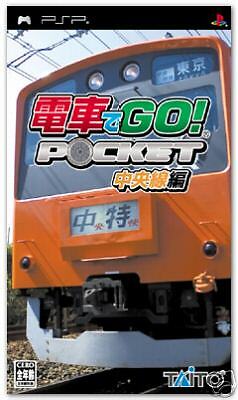 Densha De Go POCKET PlayStation Portable PSP JAPAN 
