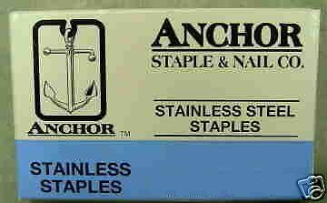 5012 3/8 Stainless Staples for Duo Fast Staplers 1M  