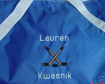 Personalized Ice Hockey Deck Sports Team Duffle Bag  
