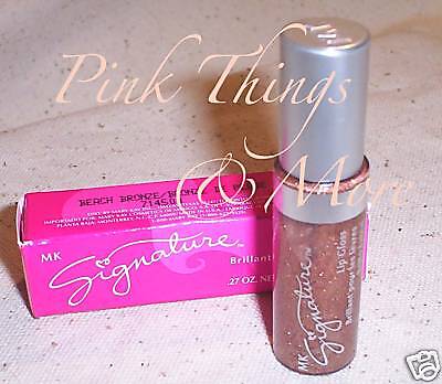 Mary Kay Lip Gloss Beach Bronze Gorgeous Color Shimmery  
