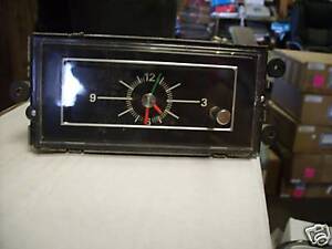 1973 Ford mustang console clock #5