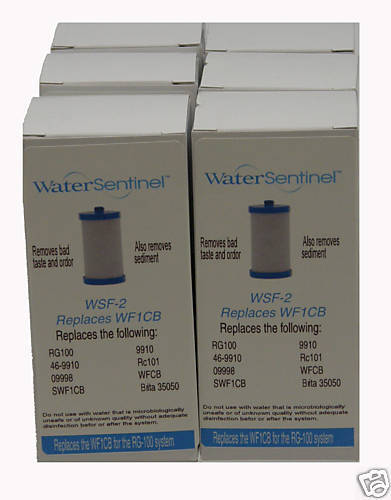 WF1CB Replacement Refrigerator Filter 6 PACK  