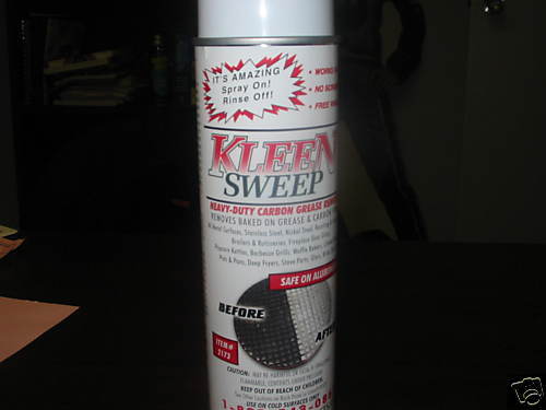 Kleen Sweep Carbon & Grease Remover Spray Gold Medal  