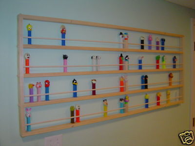 GIANT LONG PEZ DISPLAY CASE (Holds 196 dispensers)  