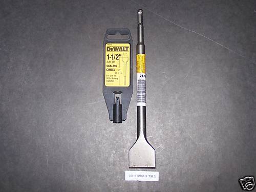 DW5349 DEWALT 10 SDS PLUS SCALING CHISEL BIT SDS SDS+  