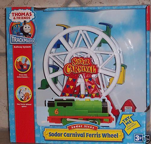 THOMAS FRIENDS TRACKMASTER SODOR CARNIVAL FERRIS WHEEL  