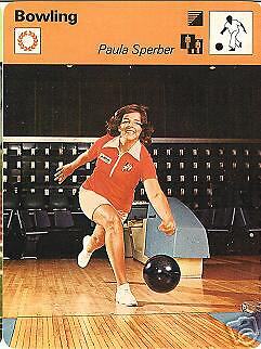 PAULA SPERBER 1977 FOCUS ON SPORTS CARD  