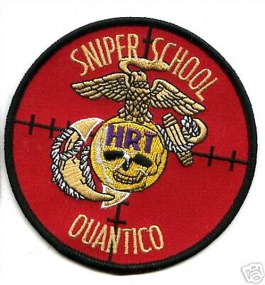 USMC QUANTICO HRT LONG RANGE DEATH SNIPER SCHOOL PATCH  