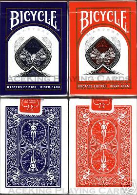 Decks Bicycle Masters Blue and Red playing cards  