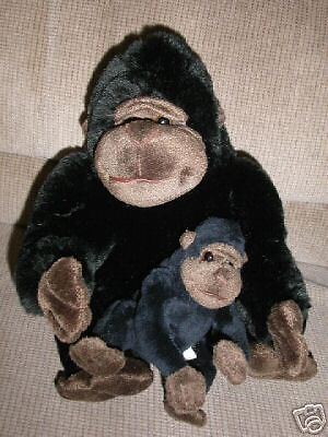 KOHLS CaReS KOHLS GORILLA APe PLuSH MOM & BaBy *EUC  