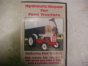 Ford tractor hydraulic repair dvd