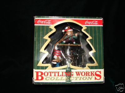 WONDERFUL COCA COLA BOTTLING WORKS COLLECTION CHRISTMAS ORNAMENT