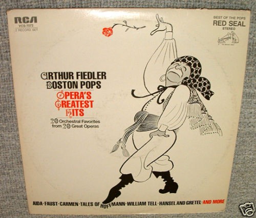 LP Boston Pops The Operas Greatest Hits Vinyl Record 12 33rpm Album 
