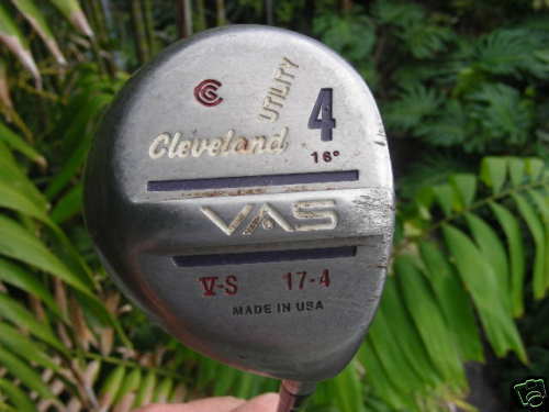 Ladies CLEVELAND GOLF VAS 16 degree Utility 4 Wood  