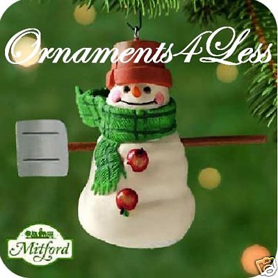 Hallmark Ornament 2000 Max   The Snowmen of Mitford  