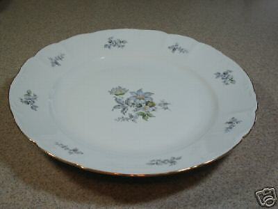 PORCELAIN CHINA CHARGER MADE IN CZECHOSLOVAKIA  