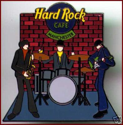 Hard Rock Cafe MANCHESTER 2000 Street Band "LOWRY" PIN