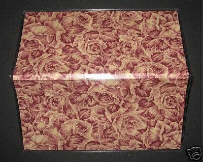 Beautiful Victorian Roses Fabric 2 YR Calendar Planner  