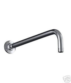 KOHLER 14 RIGHT ANGLE RAIN SHOWER ARM BRUSHED NICKEL  