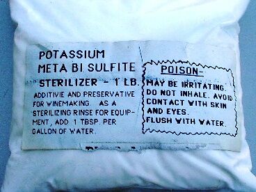 POT MET 1# (potassium meta bi sulphite)  