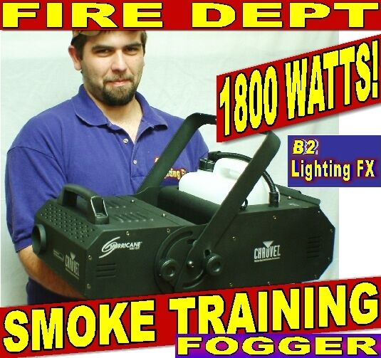 FIRE DEPARTMENT SMOKE PRACTICE TRAINING FOG MACHINE  