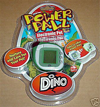 POWER PALZ ELECTRONIC PET DINO KEYCHAIN GIGA HANDHELD  