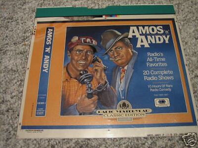 Amos n Andy Radio Show Boxed Set Art Color Seperations  