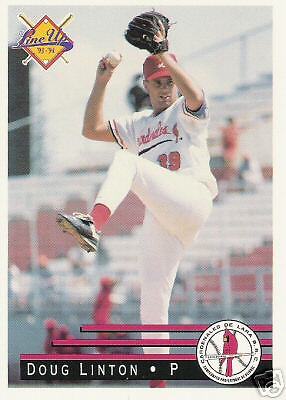 1993 Venezuelan Lineup # 261 DOUG LINTON Caracas Lions 076783016996 