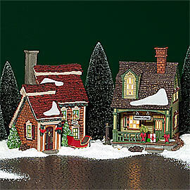 Dept 56 N.E. WARREN HOMESTEAD AND WALDEN COTTAGE NIB  