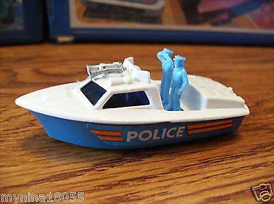 1976 Superfast Matchbox no.52 police launch boat  