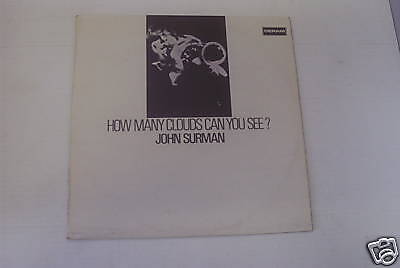 JOHN SURMAN How Many Clouds LP orig UK rare 1970 jazz  