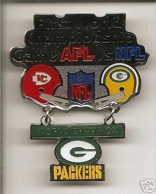 Complete Set of 44 Super Bowl Champions Dangling Pins  