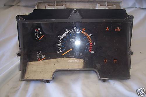 86 87 88 89 90 91 AEROSTAR SPEEDOMETER CLUSTER