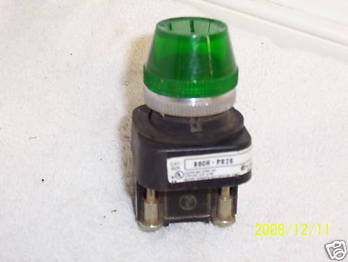 ALLEN BRADLEY 800H PR26G AB 800HPR26G GREEN PILOT LIGHT  