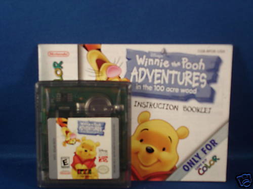 Winnie The Pooh Adventures W/Book (GBC)***KIDS GAME***  