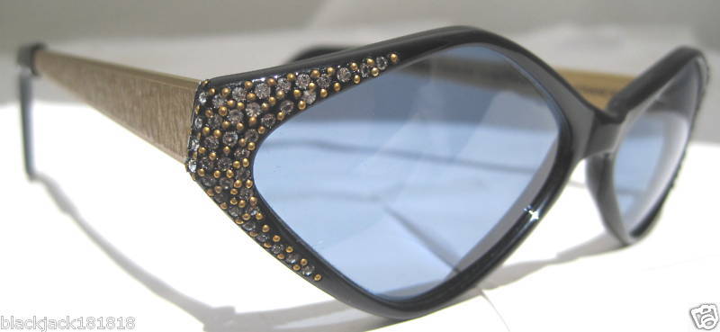 Caviar Sunglasses M 3200 Black 24 Jubilee Series Gold  