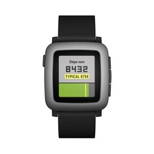 Pebble Time Smartwatch for Android or iOS - Black 501-00020