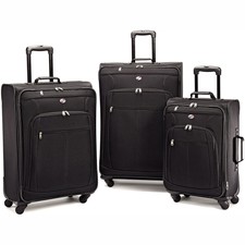 American Tourister Pop Plus 3 Piece Luggage Set (29 Inch, 25 Inch, 21 Inch)