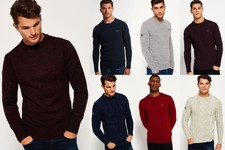 New Mens Superdry Knitwear Selection - Various Styles & Colours 3008