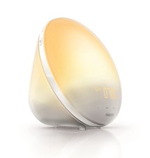 Philips Wake-up Light Sunrise Sunset Simulation FM Radio Reading Lamp HF3510/01