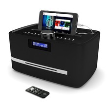 Majority DAB+ DAB FM Radio CD Player Alarm Clock Bluetooth Micro HiFi System