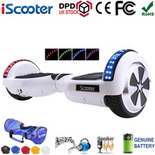 6.5" LED self balancing scooter Balance board électrique Bluetooth Iscooter Bag